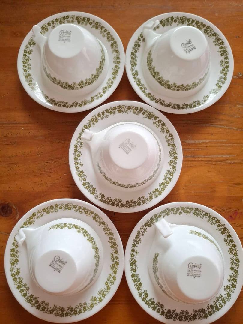 値下げ　コレール　クレイジーデイジー/スプリングブロッサム　食器セット　J