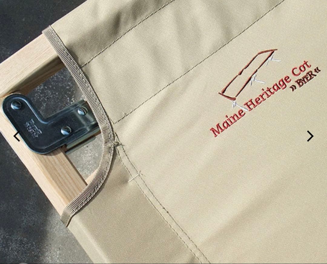 新品未使用品　バイヤー メインヘリテージウッドコット　キャンプ　コット