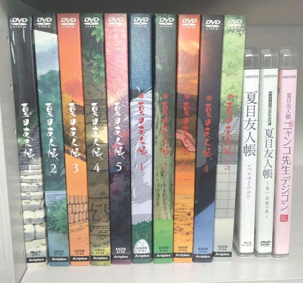 夏目友人帳　1〜2期　DVD＆Blu-ray　OVAセット　box付き