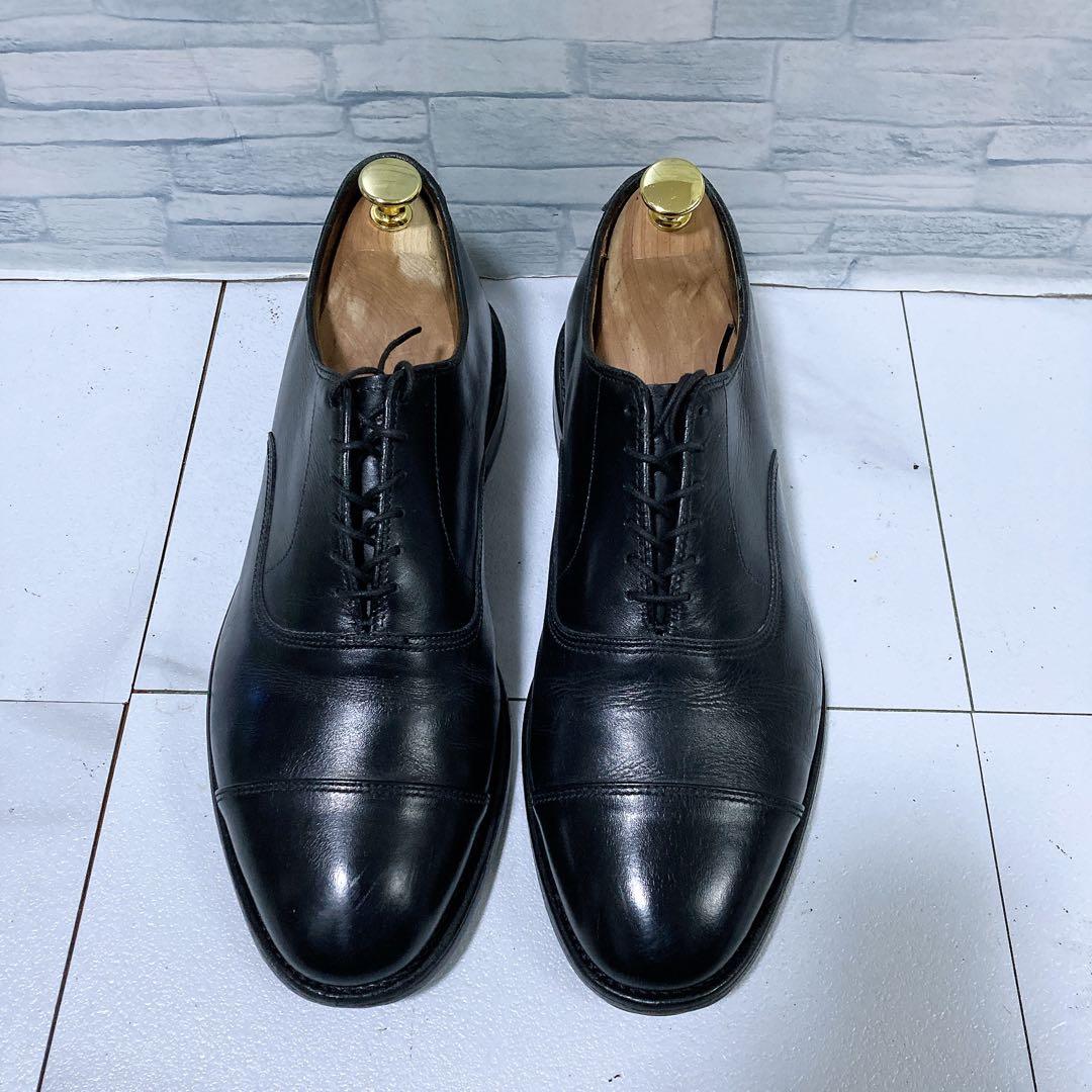 アレンエドモンズ ビジネスシューズ ストレートチップ 本革 ブラック 黒 26