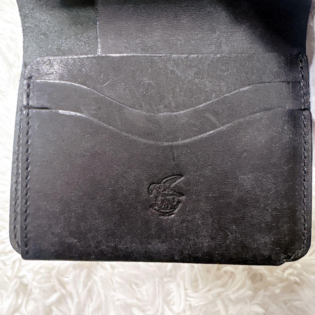 未使用級！ミスターオリーブ PUEBLO LEATHER 牛革　コンパクト　財布