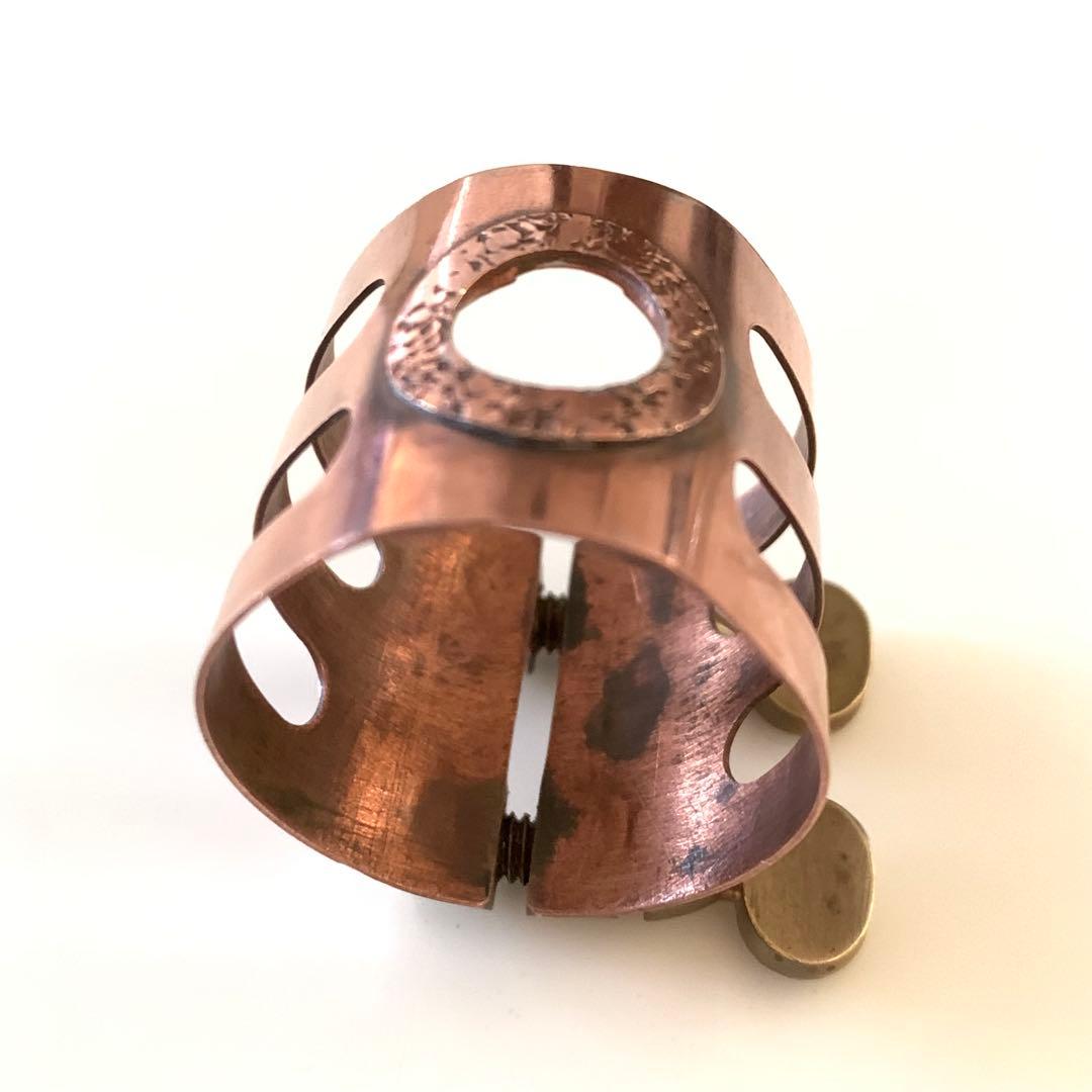 wood stone MEYERラバー用 アルトサックス リガチャー