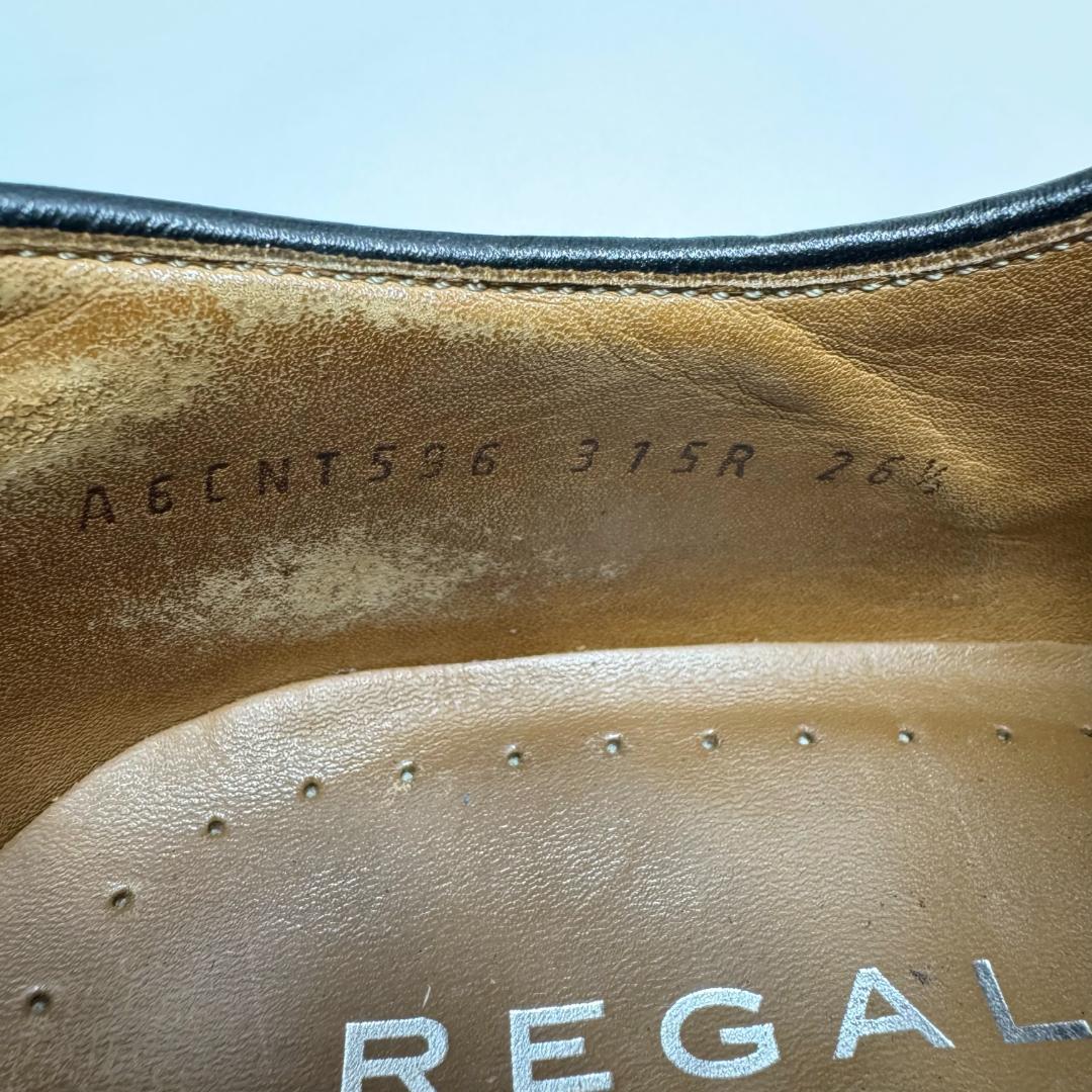 REGAL リーガル 315R ストレートチップ レザー 26.5 黒