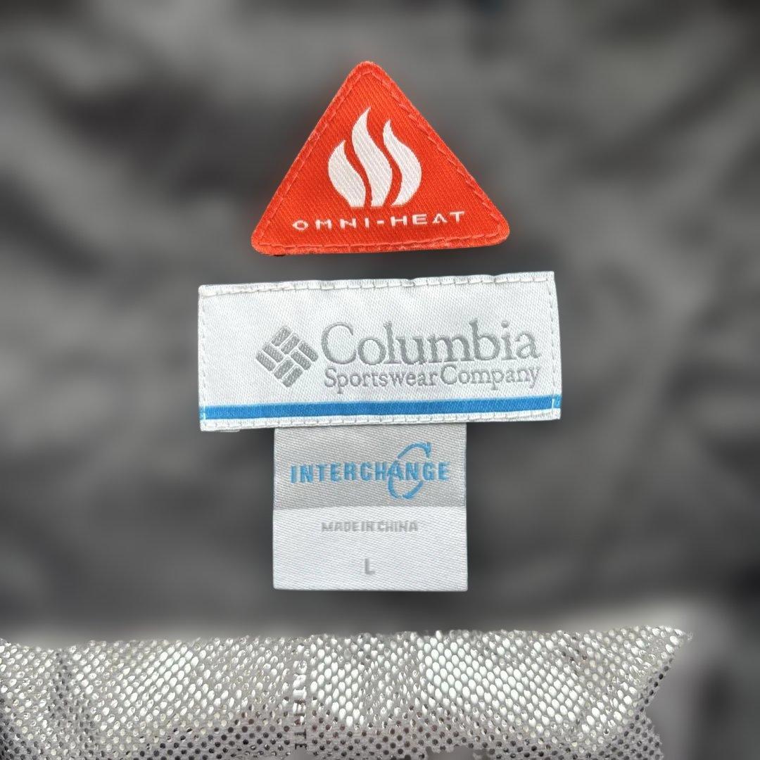 【美品】コロンビア 3WAY インターチェンジジャケット オムニヒート L 黒