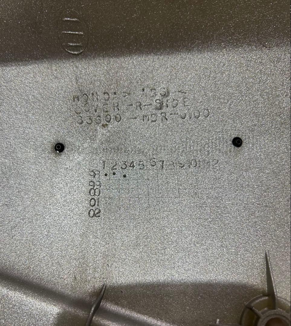 純正フロントフェンダー、サイドカウル 3点まとめ