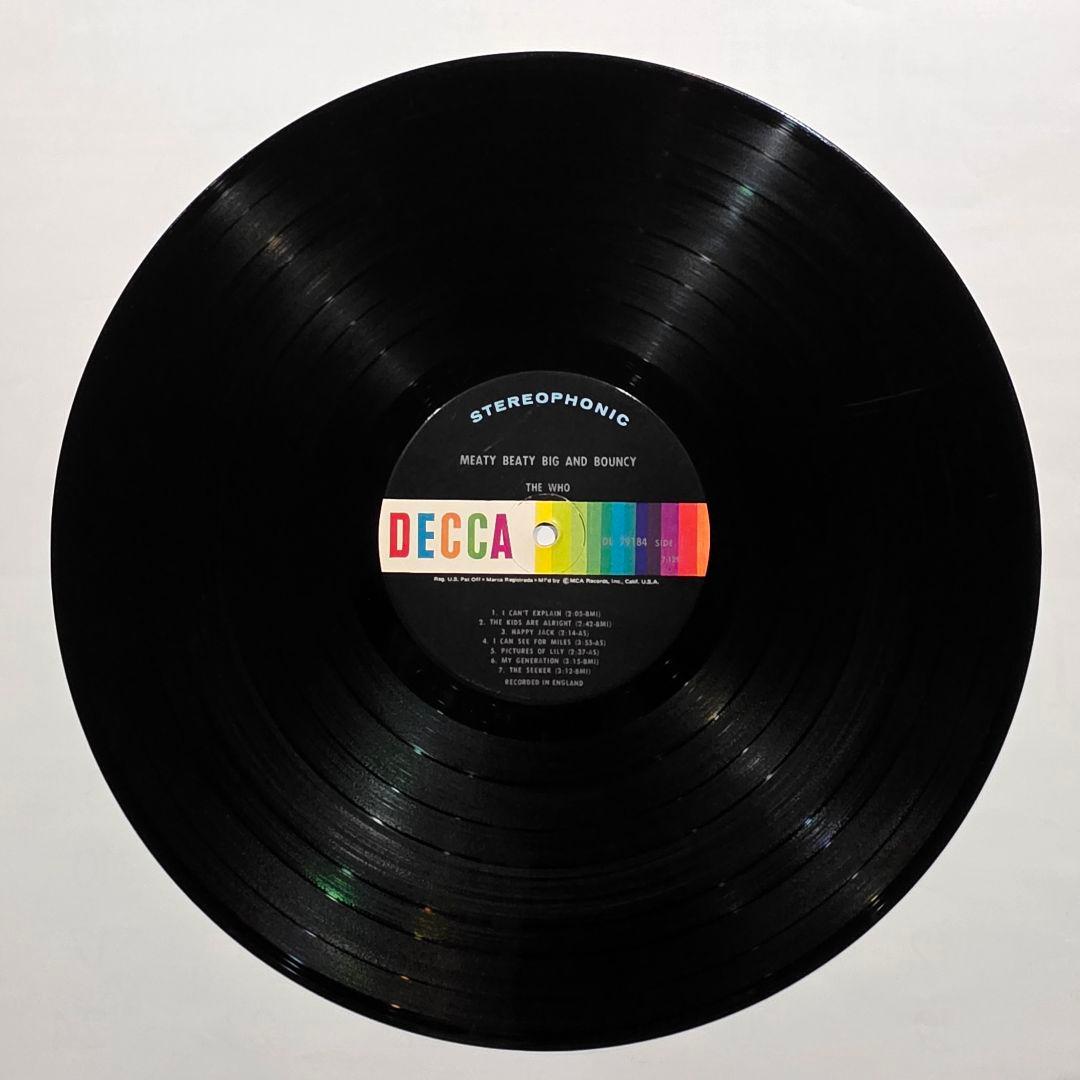 THE WHO ミーティ・ビーティ・ビッグ・アンド・バウンシー US盤UK音源