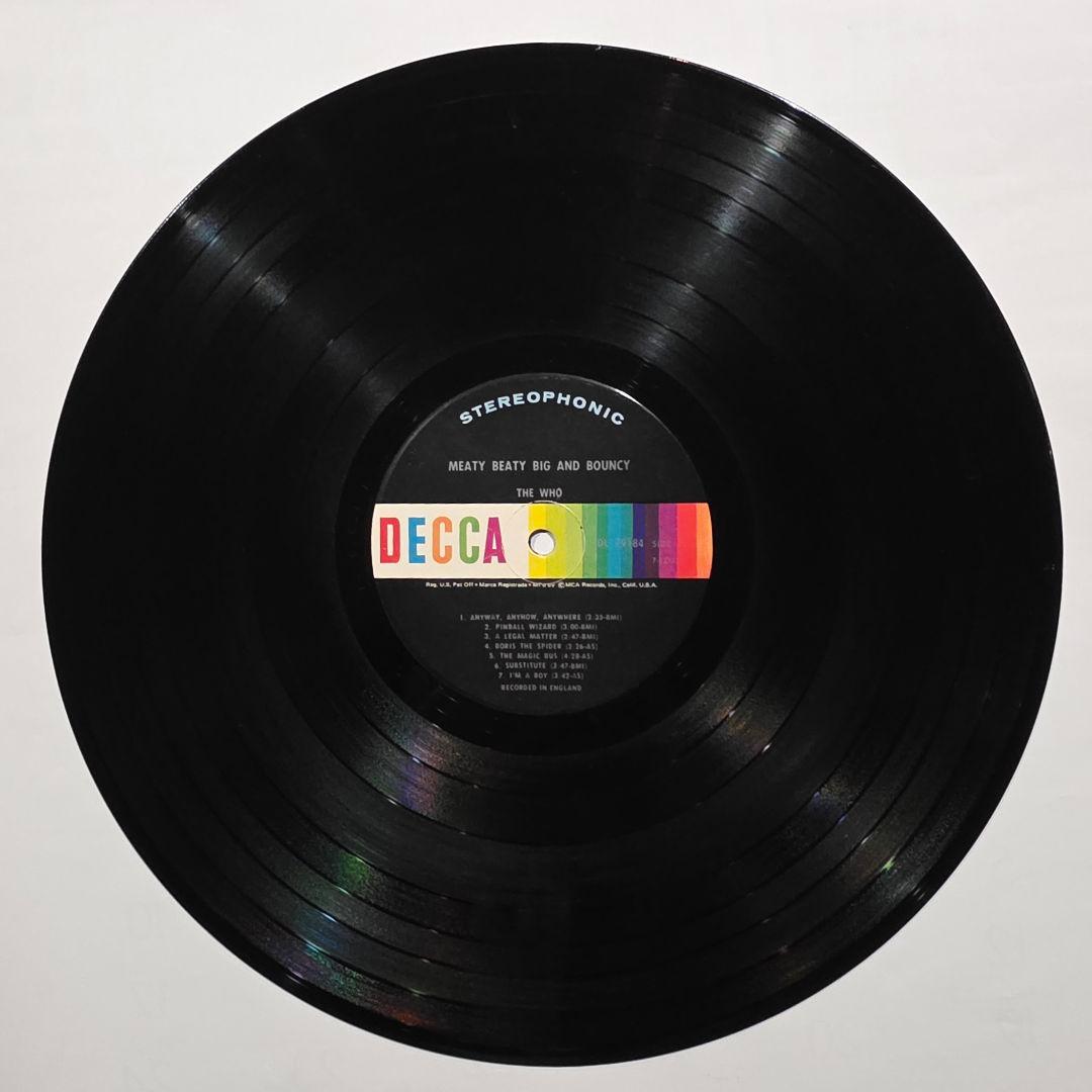 THE WHO ミーティ・ビーティ・ビッグ・アンド・バウンシー US盤UK音源