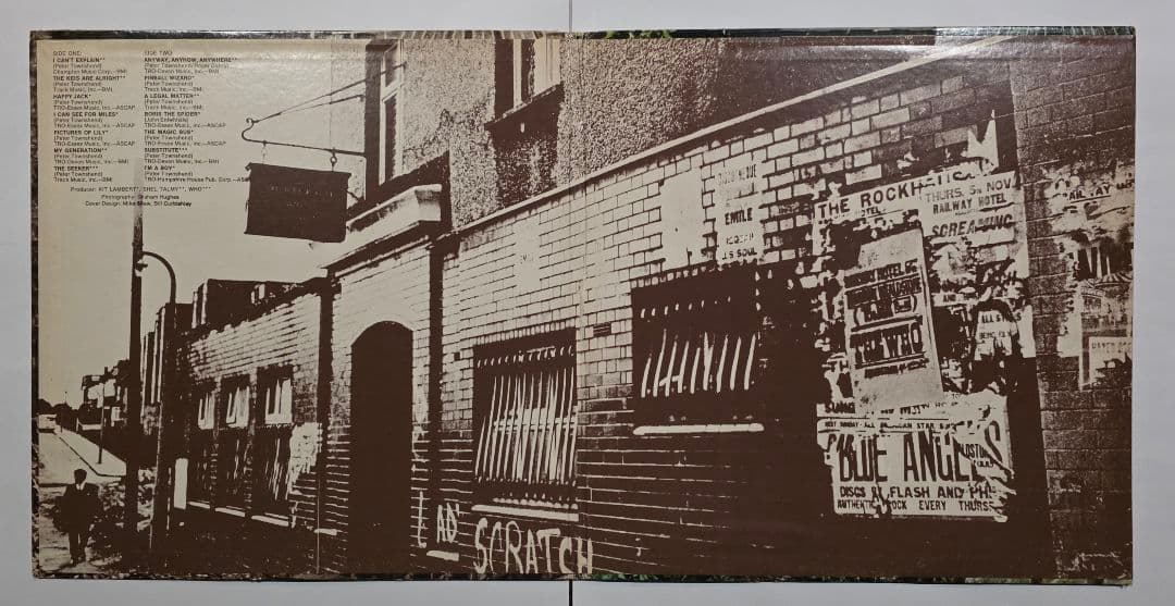 THE WHO ミーティ・ビーティ・ビッグ・アンド・バウンシー US盤UK音源