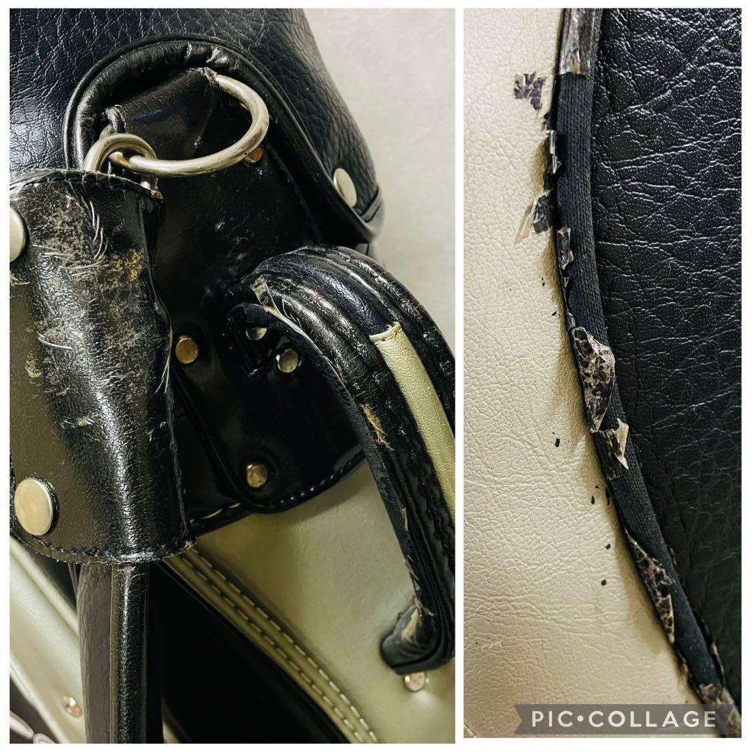 希少 貴重 キャロウェイ Callaway キャディバッグ エナメル 3点式