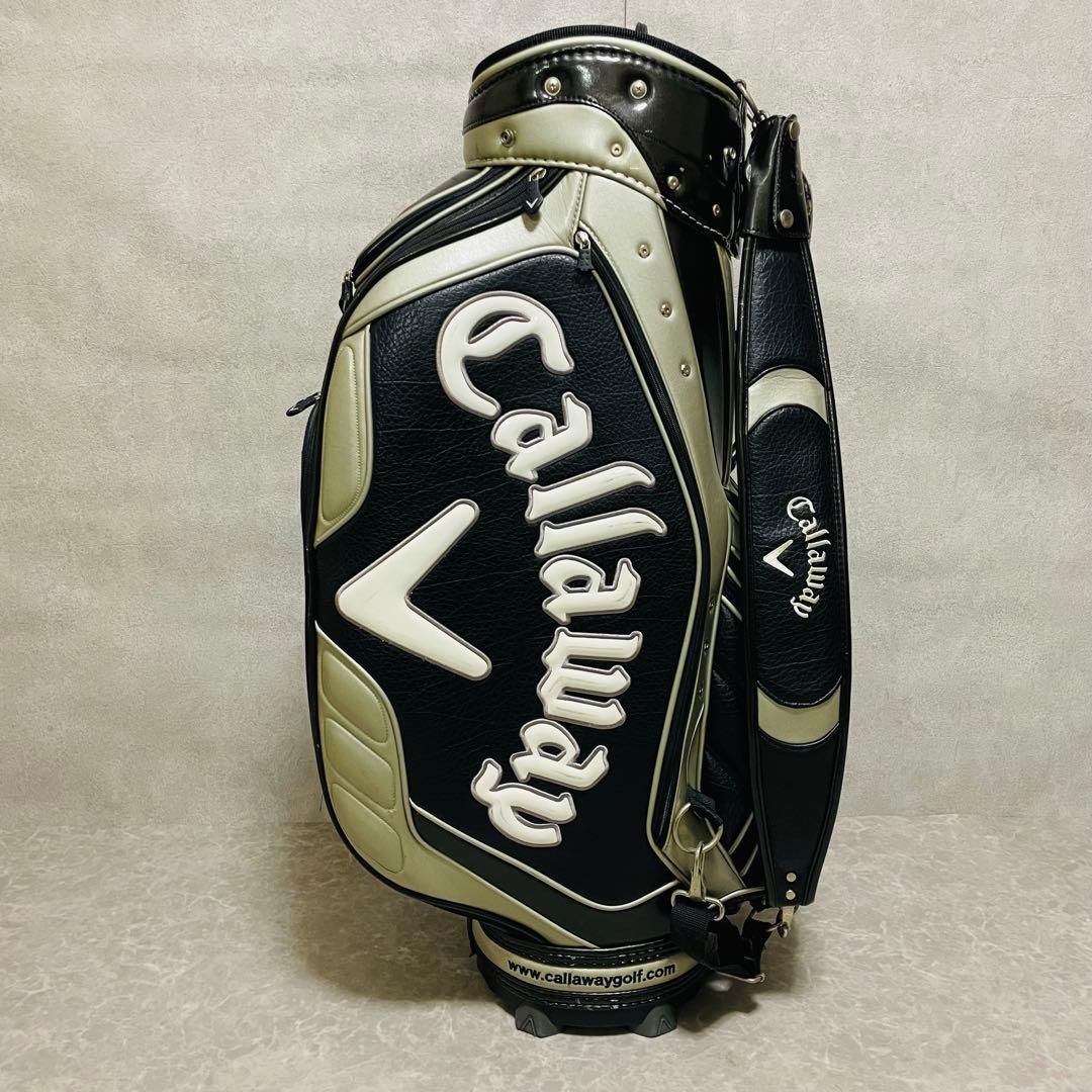 希少 貴重 キャロウェイ Callaway キャディバッグ エナメル 3点式
