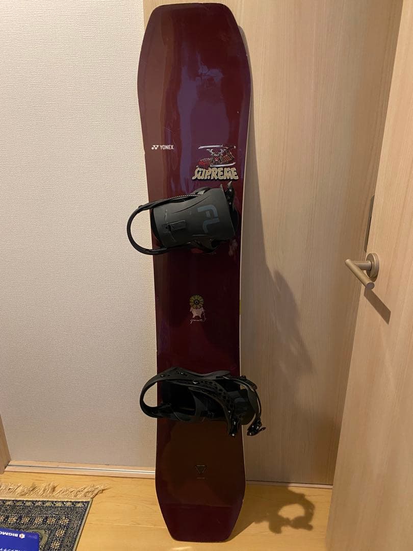 YONEX スノーボード FLバインディング付き、専用ケース付