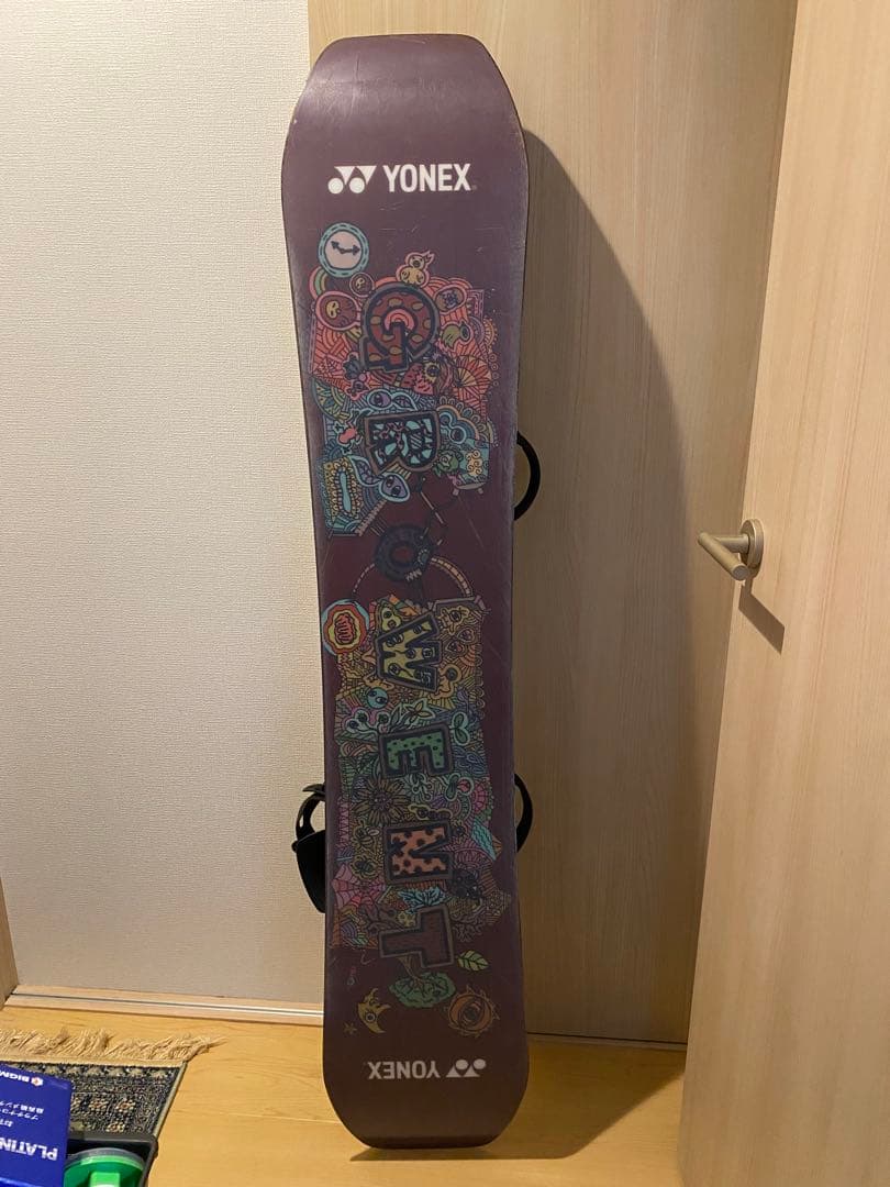 YONEX スノーボード FLバインディング付き、専用ケース付