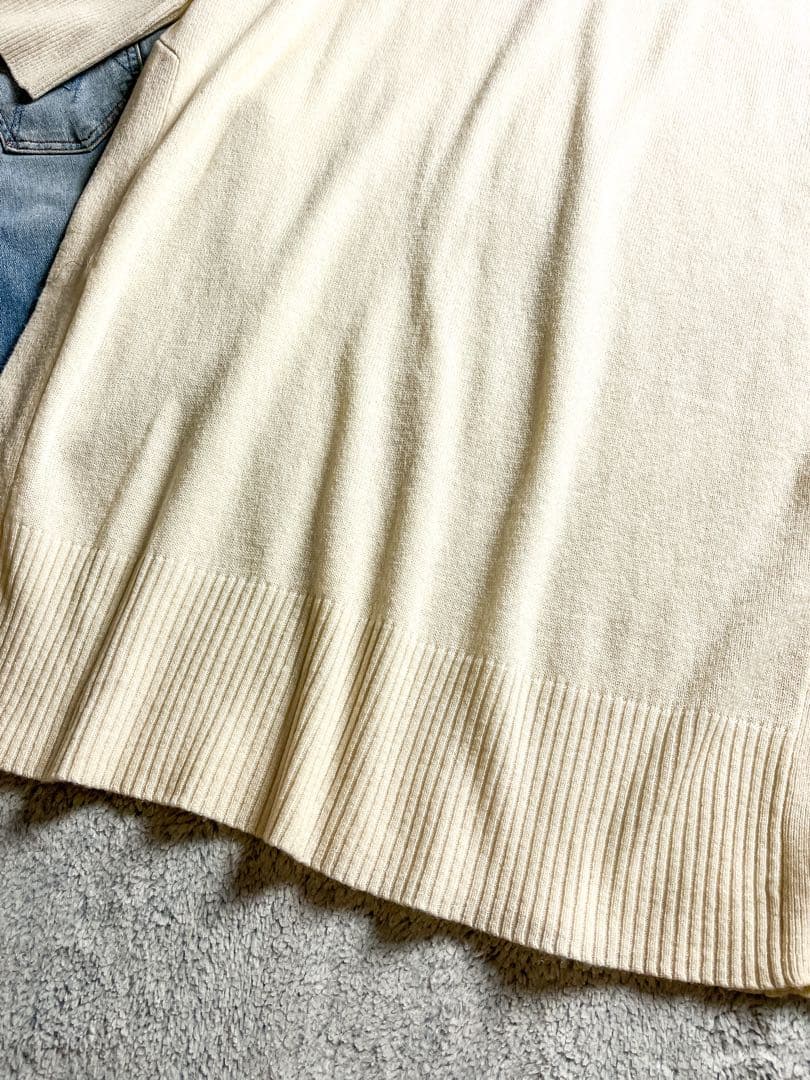 【ハウスオブロータス】カシミヤ混 ハイネックニットワンピース タートルネック