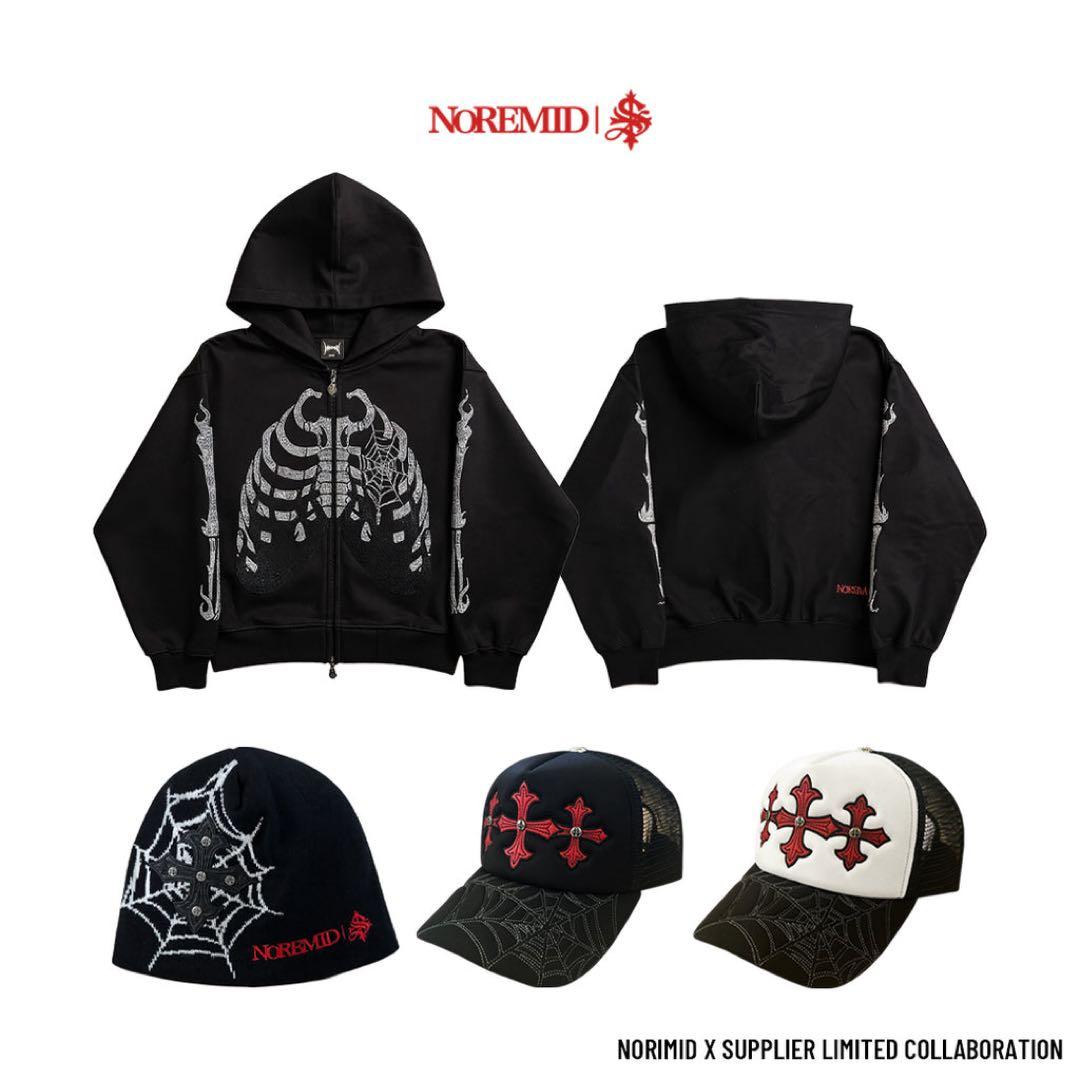 サ*ス様 ⚠️超人気商品新品⚠️NOREMID✖️ supplierニット帽