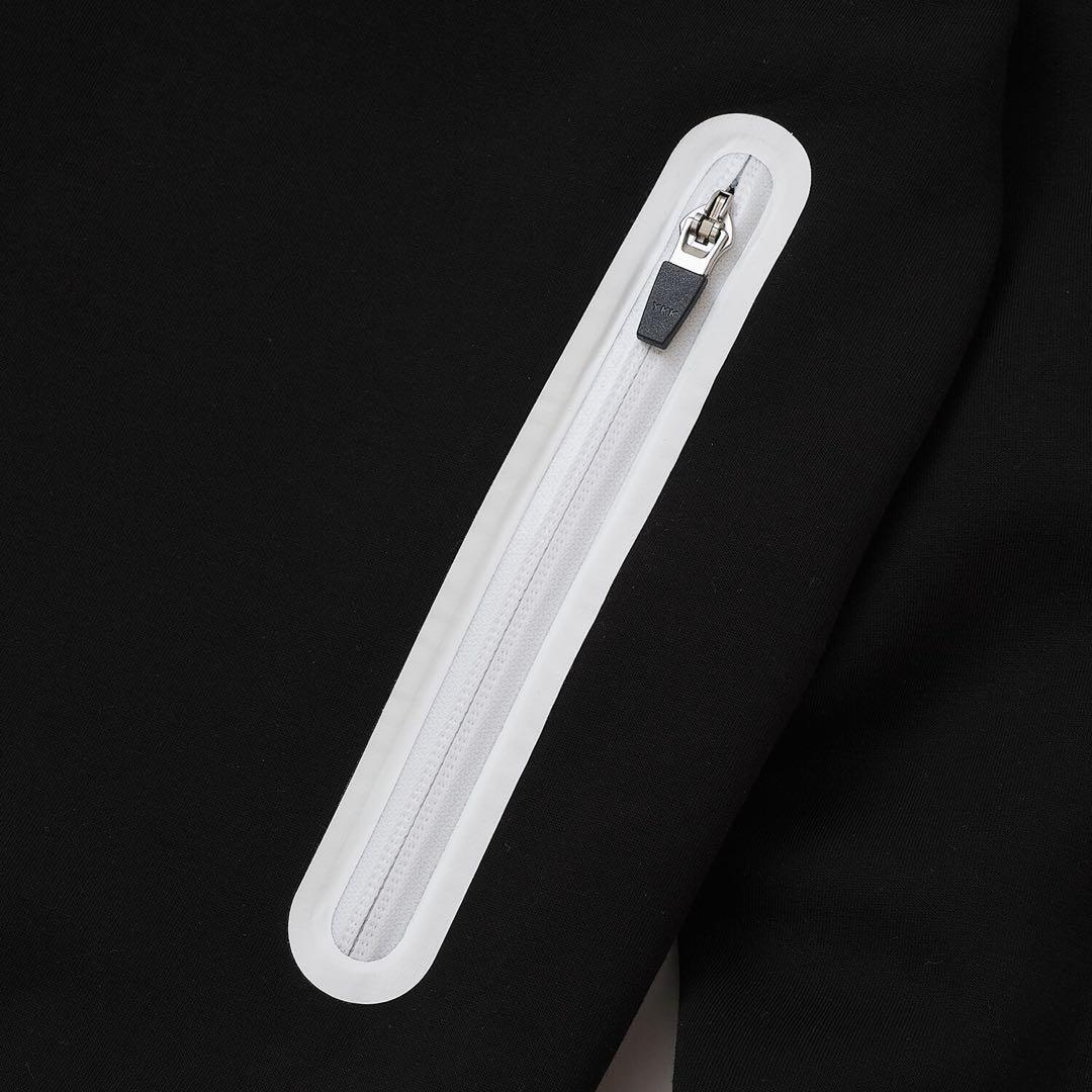 V12 ゴルフウェア ジャケット フーディー パーカー ブラック