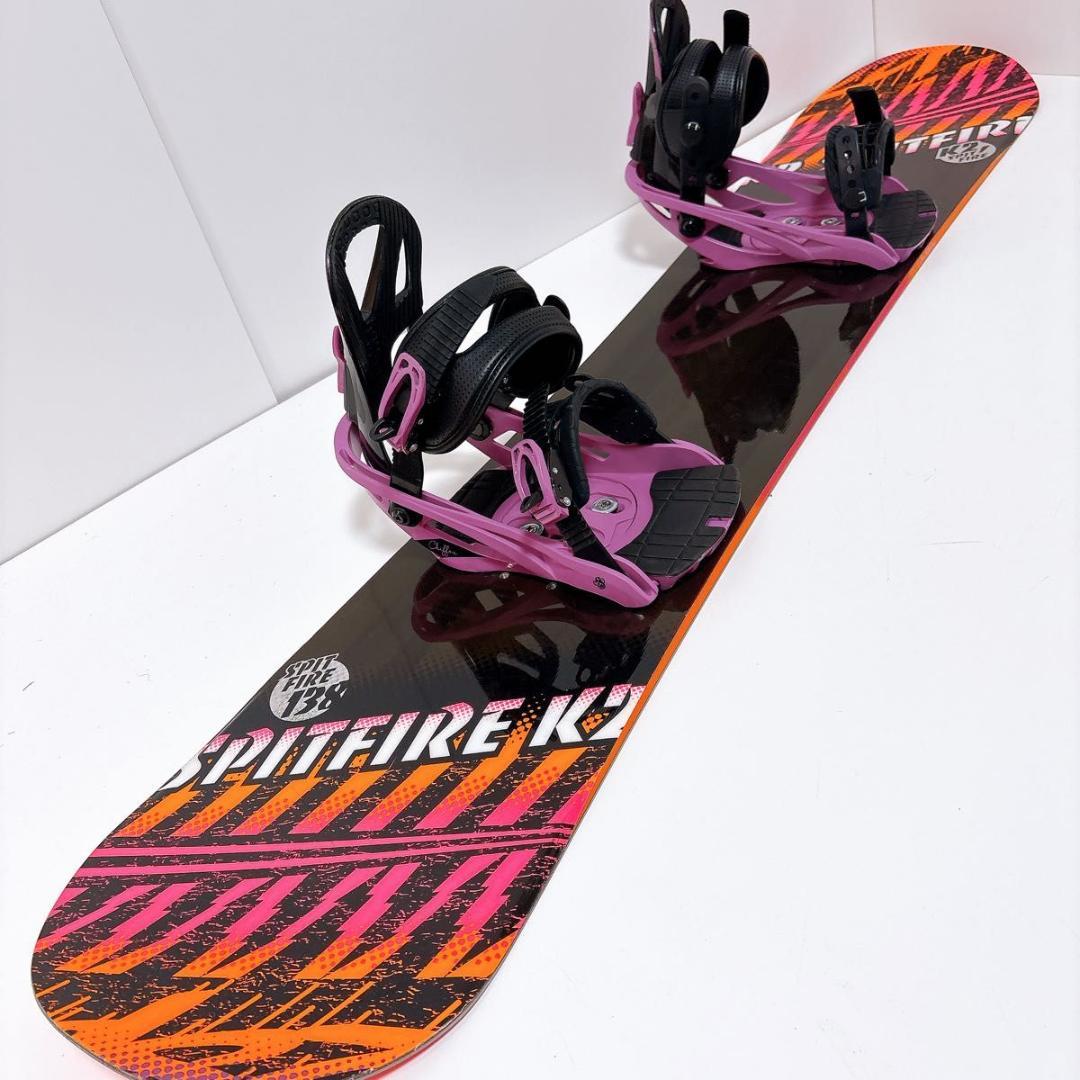 【初心者おすすめ 】 K2 Swivel スノーボード セット 138cm