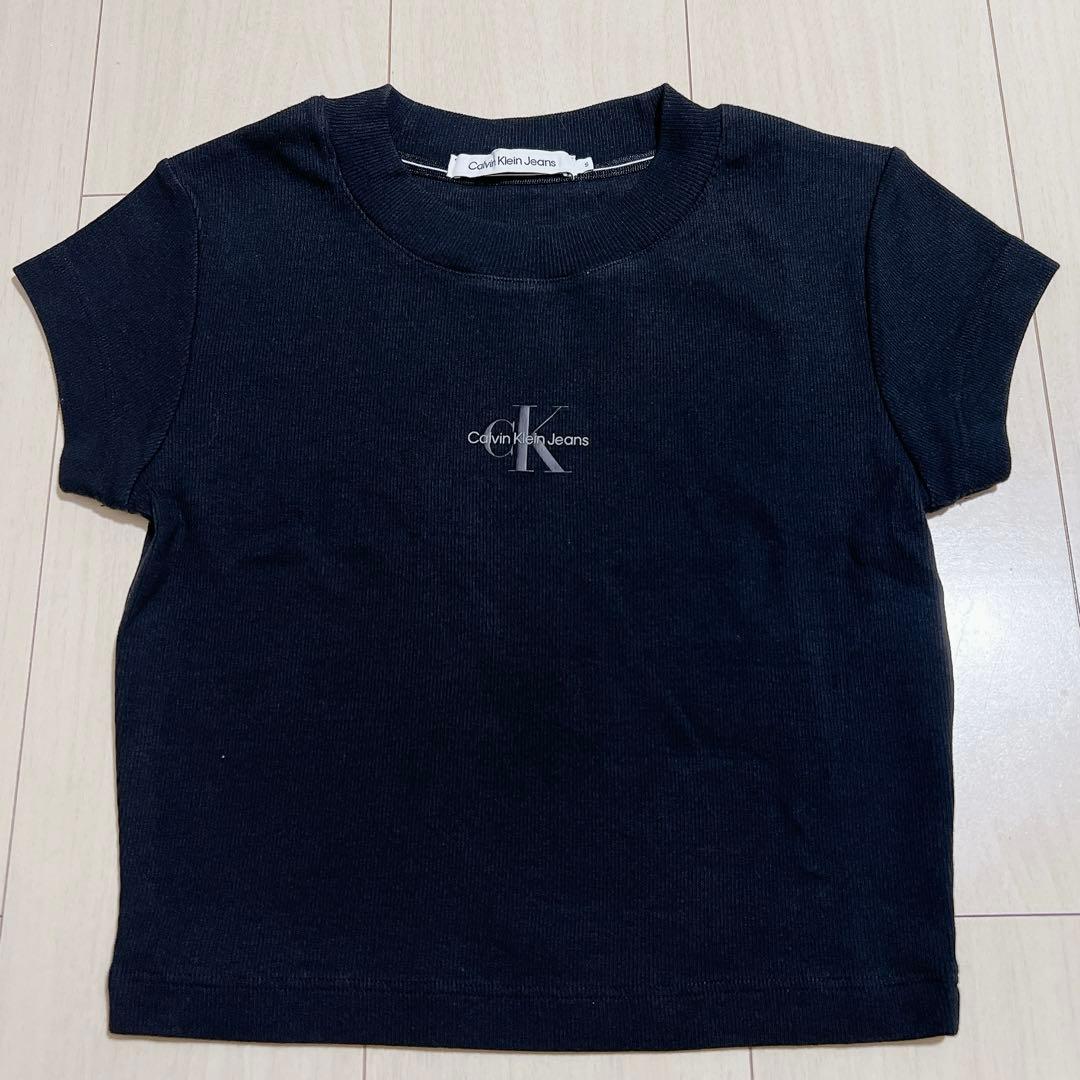   Jeans半袖ミニ丈Tシャツ 2色セット