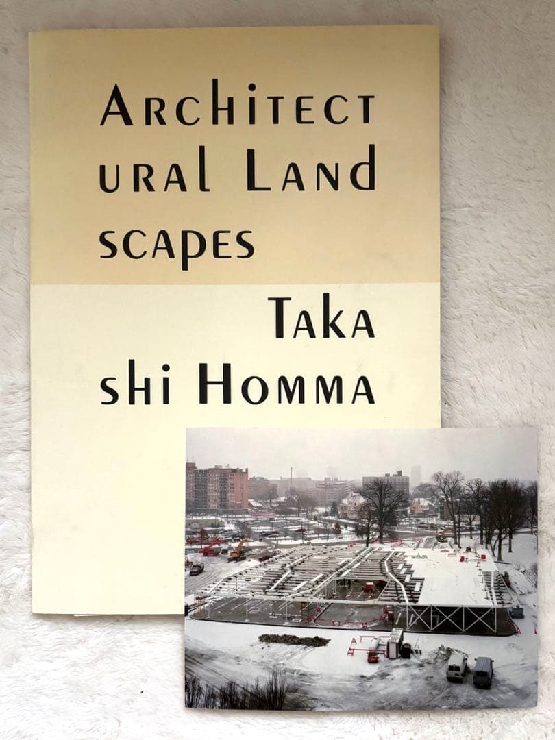 ホンマタカシ Architectural Landscapes 1冊、DM1部