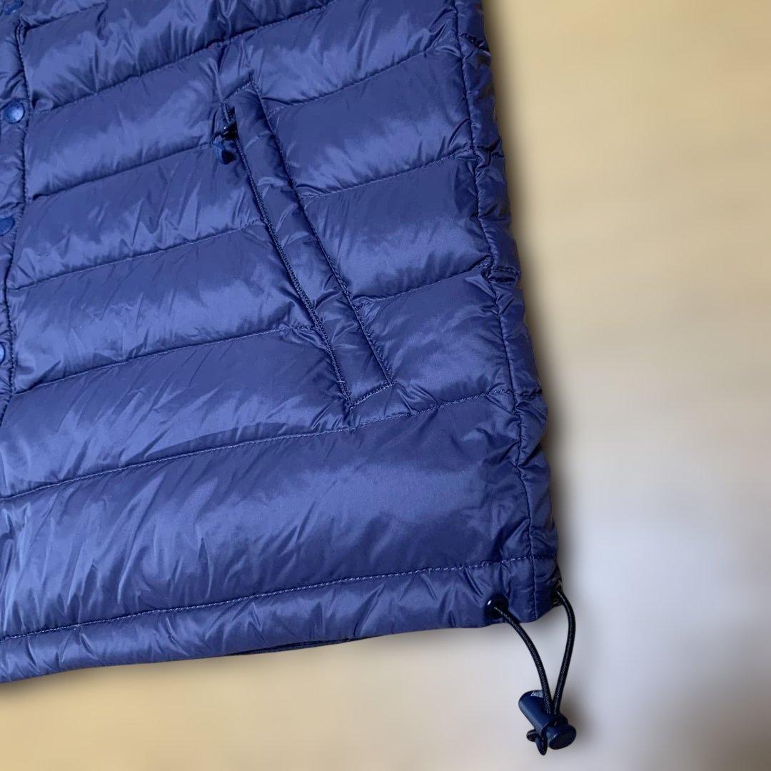 極美品　DANTON ダントン　インナーベスト インナーダウン 36 ネイビー