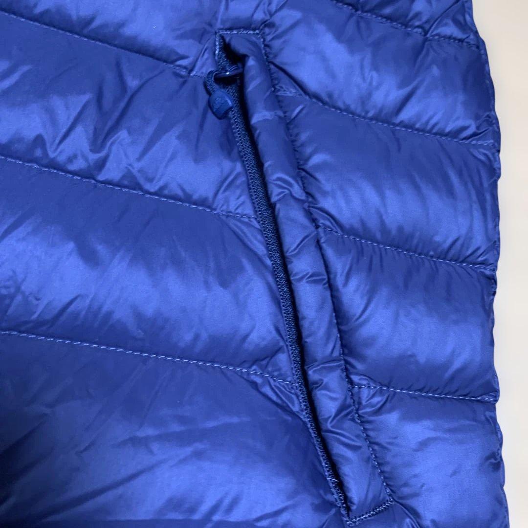 極美品　DANTON ダントン　インナーベスト インナーダウン 36 ネイビー