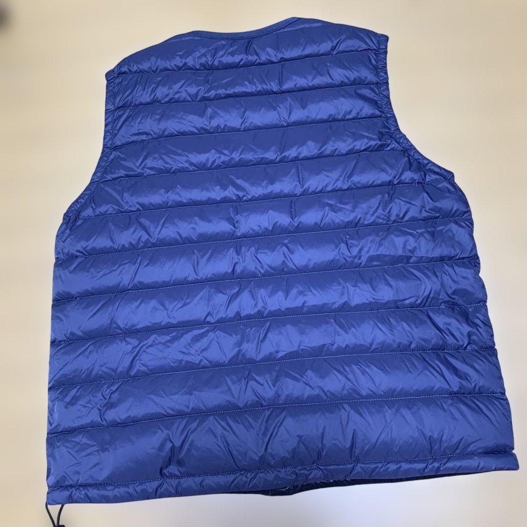 極美品　DANTON ダントン　インナーベスト インナーダウン 36 ネイビー