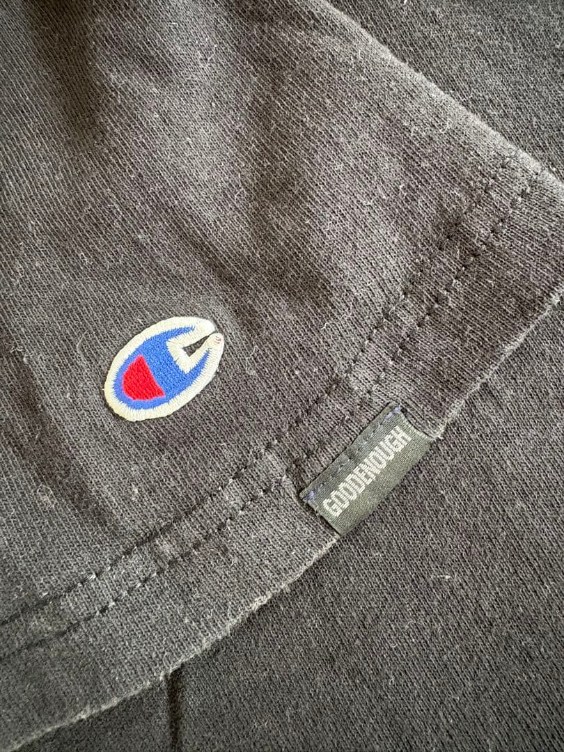 GOOD ENOUGH Tシャツ 黒 Champion