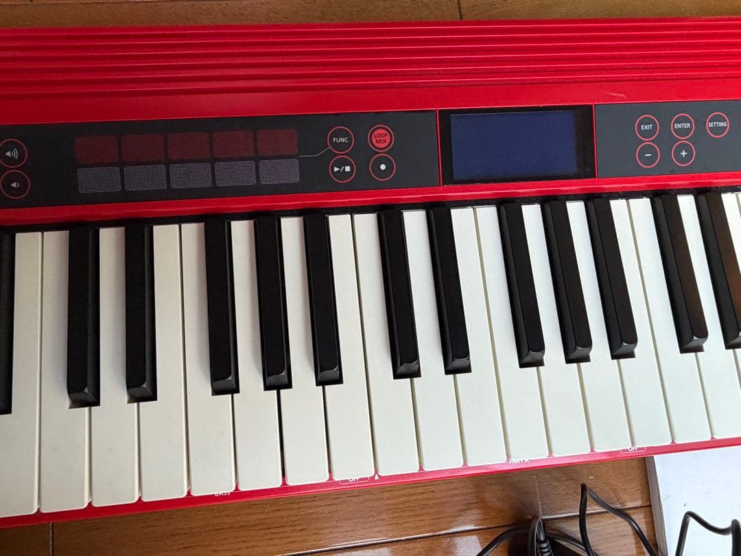 Roland GO:KEYS レッド キーボード