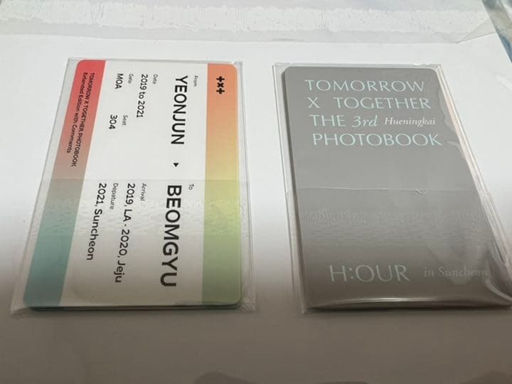 TXT トレカ　セット　 H:OUR