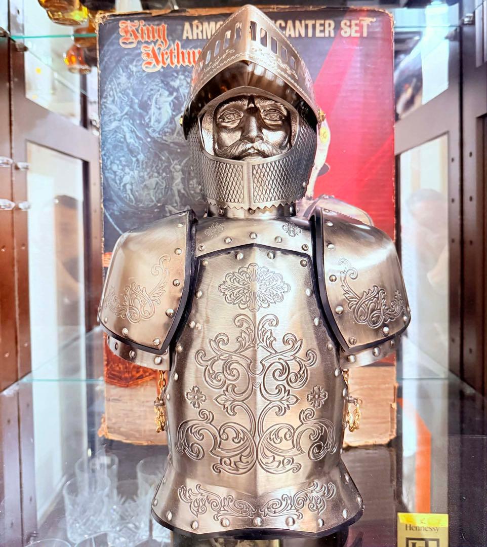 ニッカウイスキー 西洋甲冑 ボトルケース アンティーク