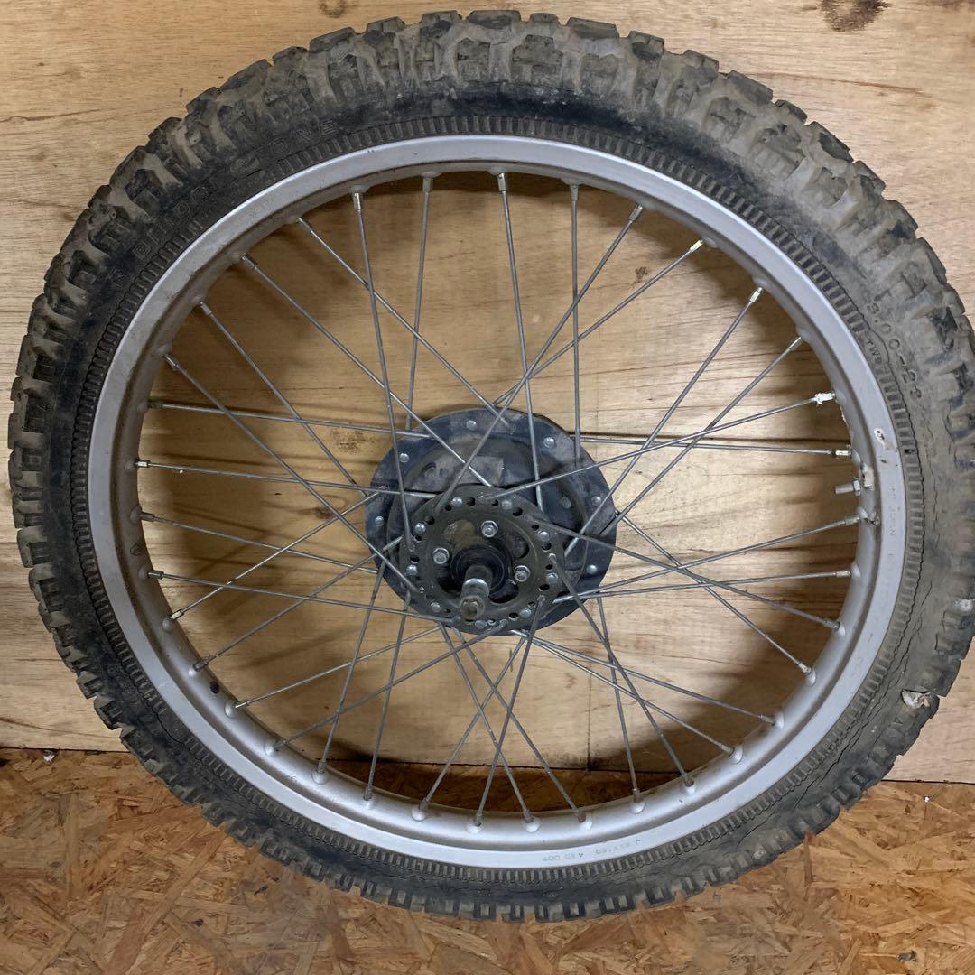 XL250S フロントホイール