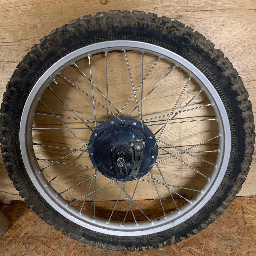 XL250S フロントホイール