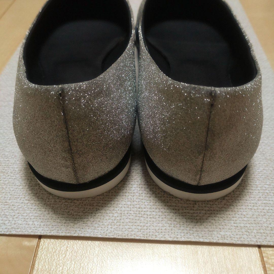 最終値下げ★極美品✨ロジェヴィヴィエ バレエシューズ グリッター シルバー 36