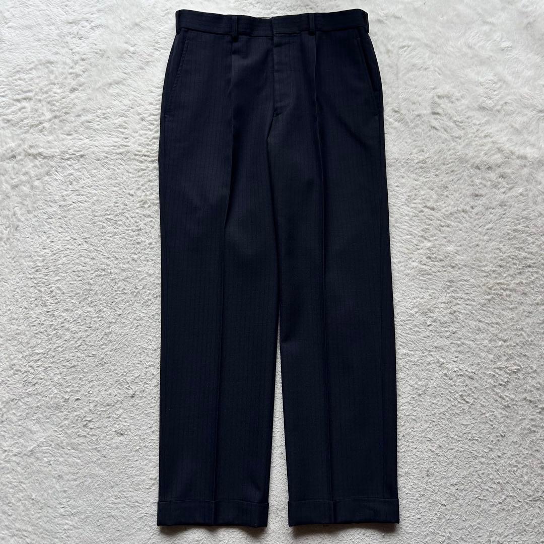 美品✨コムデギャルソンオムドゥ スーツ モヘヤ混 ドット 濃紺 S AD2016