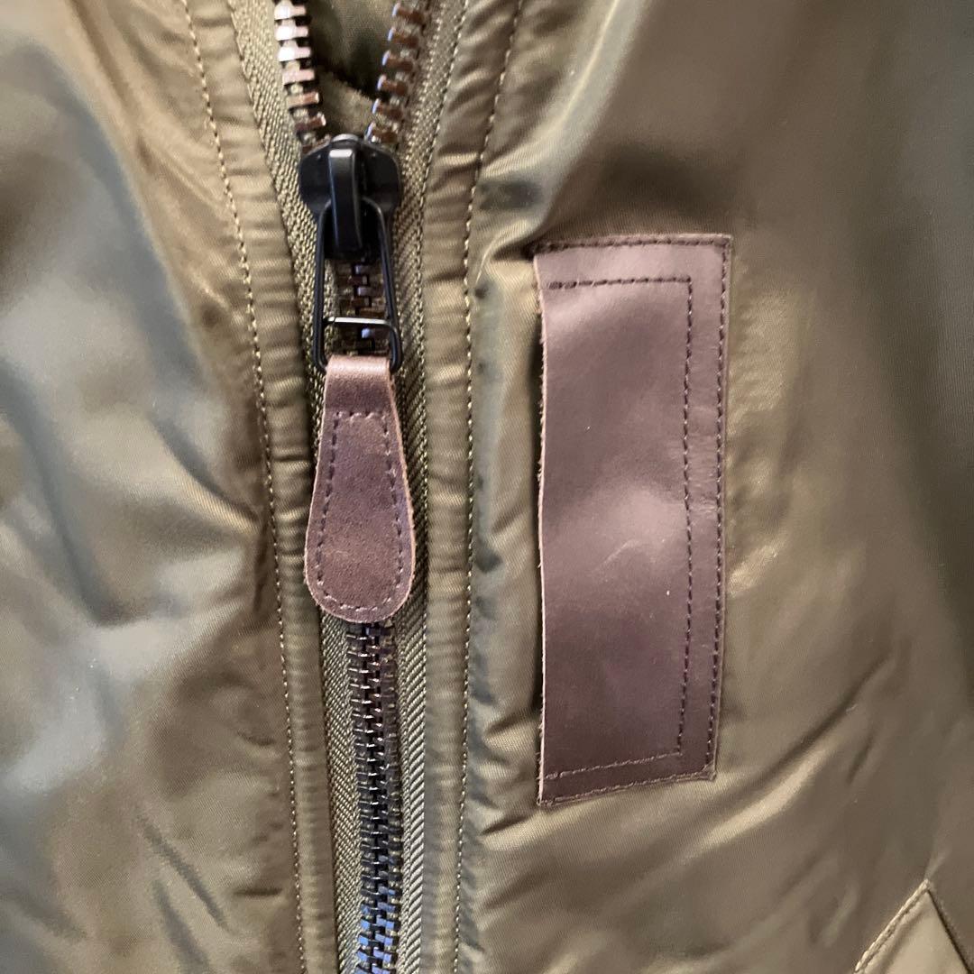KARAKU B-15フライトジャケット M オリーブ　美品