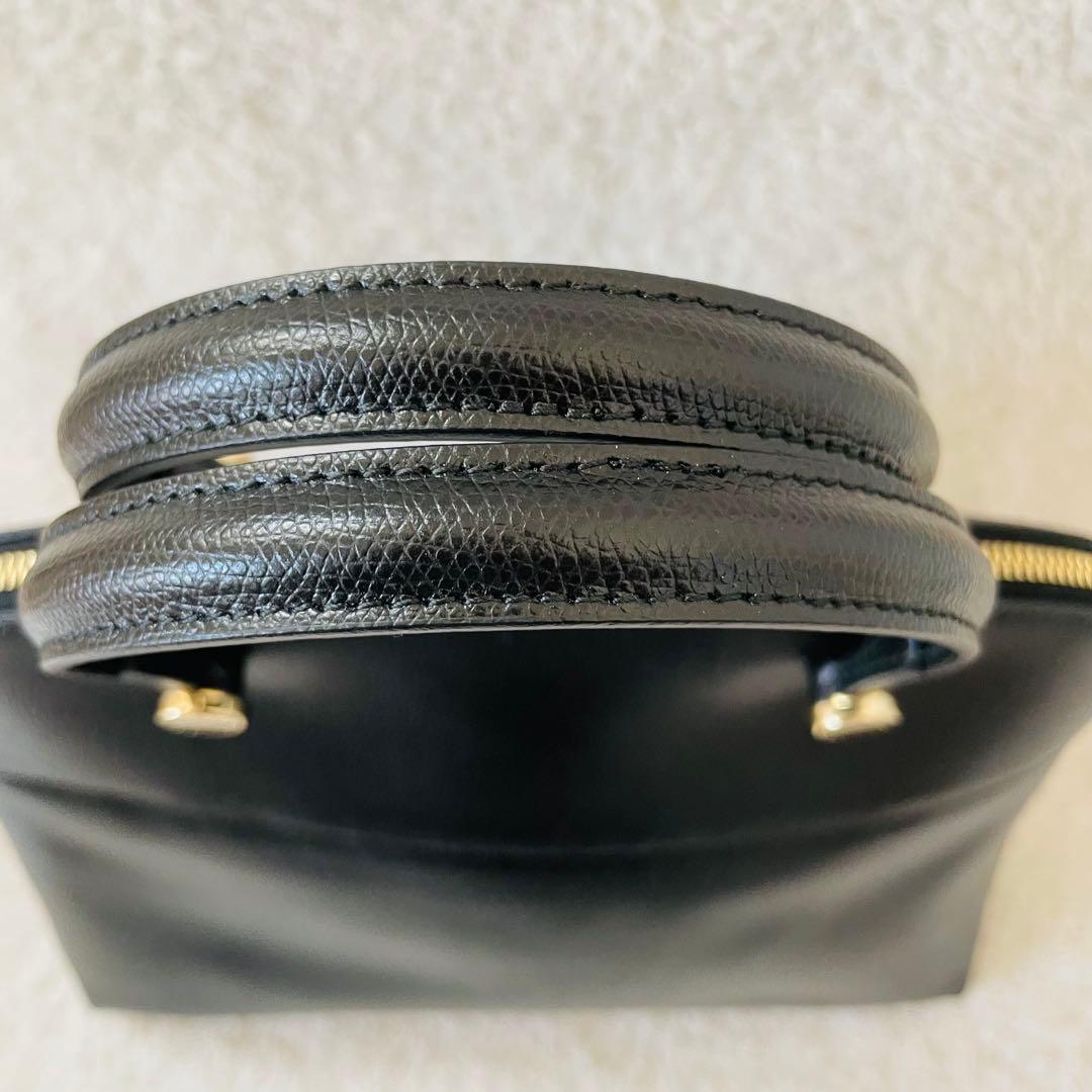 【未使用】FURLA パイパー M ハンドバッグ ショルダーバッグ 2way 黒