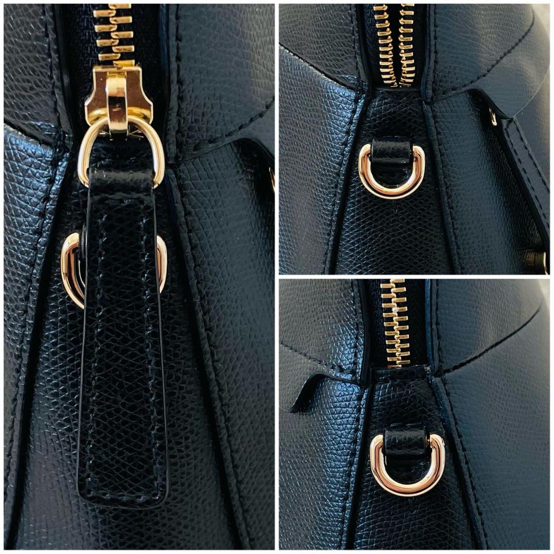 【未使用】FURLA パイパー M ハンドバッグ ショルダーバッグ 2way 黒