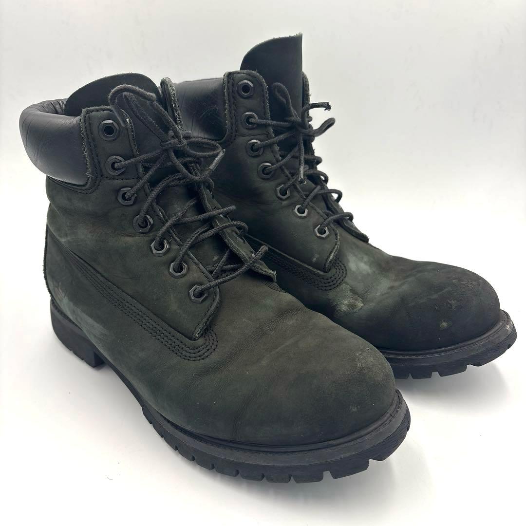 ティンバーランド 10073 6インチブーツ【9】27cm ブラック