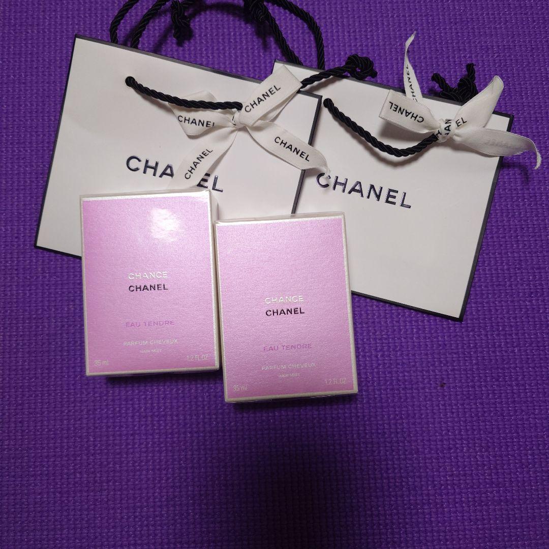 CHANEL ミニショップ袋2点＆ヘアミスト 2点セット