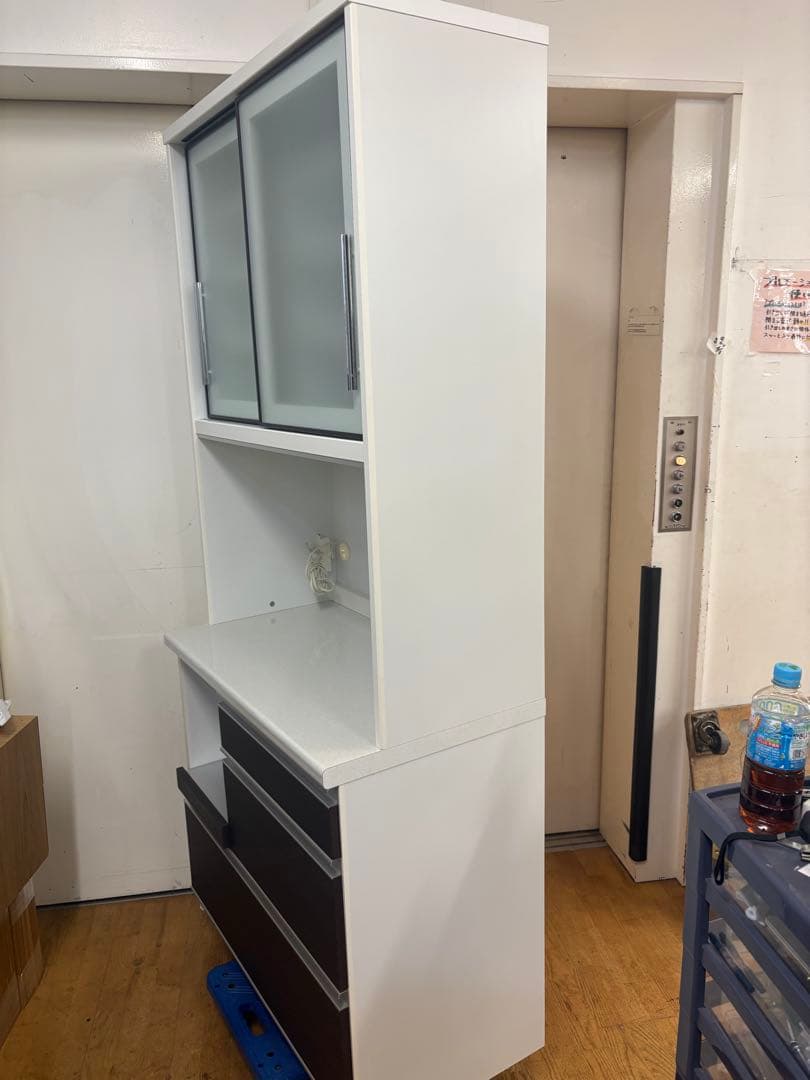 M122 ユーアイ レンジボード 食器棚 幅890mm