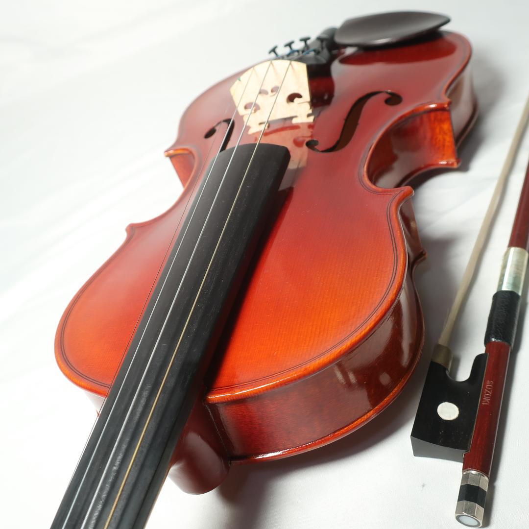 美品 SUZUKI No.230 1/2 2019 バイオリン 弓 KUN肩当