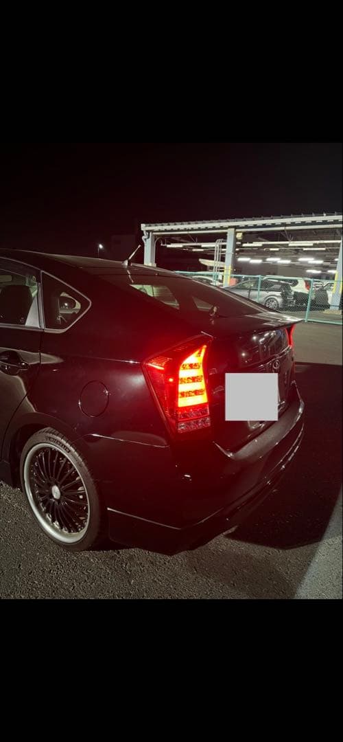 トヨタ　プリウス30 前期SONAR テールランプテールライト左右セット中古品