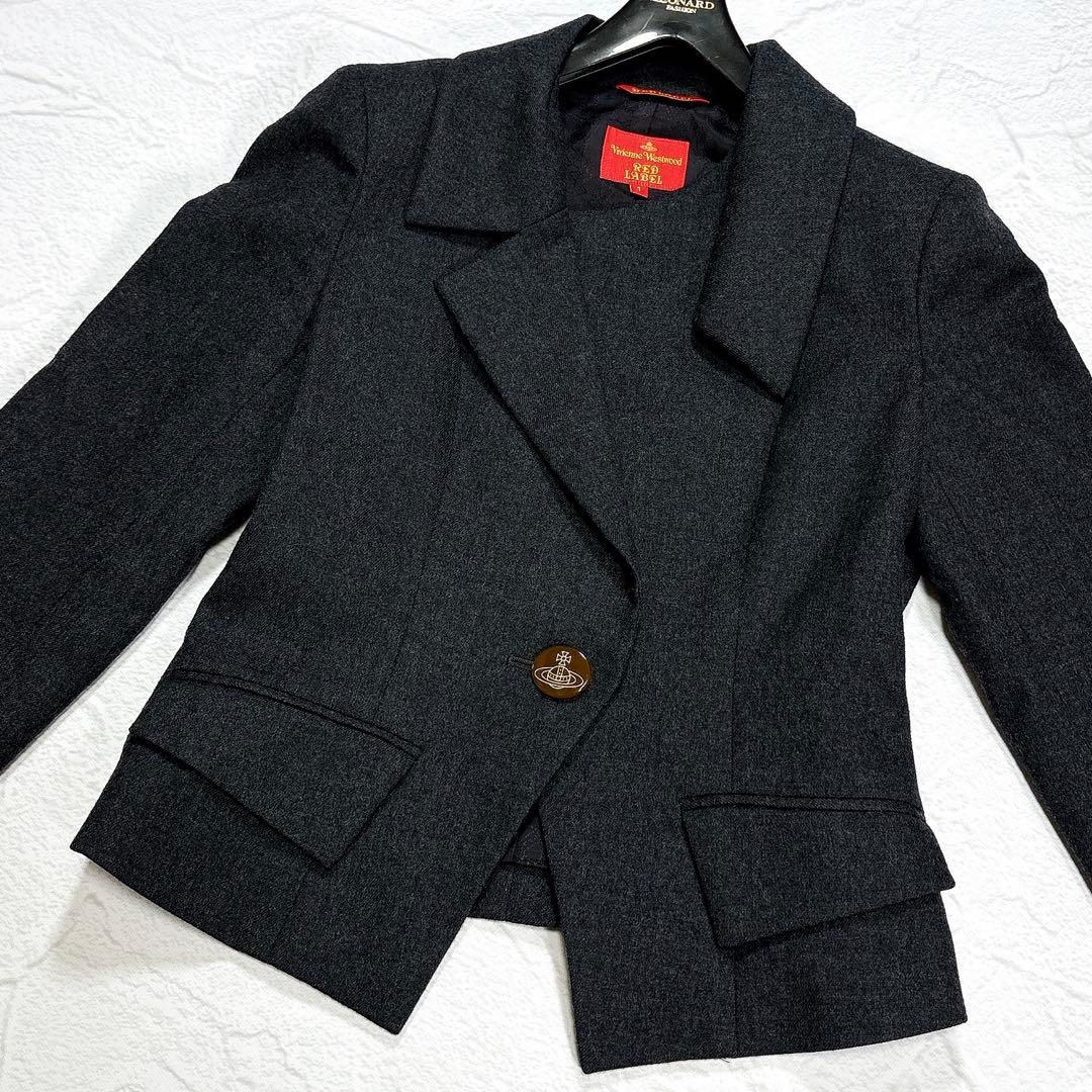✨極美品✨ヴィヴィアンウエストウッド　テーラードジャケット　オーブボタン　ウール