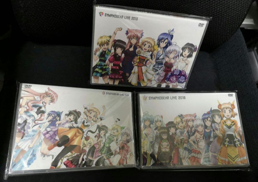美品 シンフォギアライブ　2013　2016　2018　DVD版セット