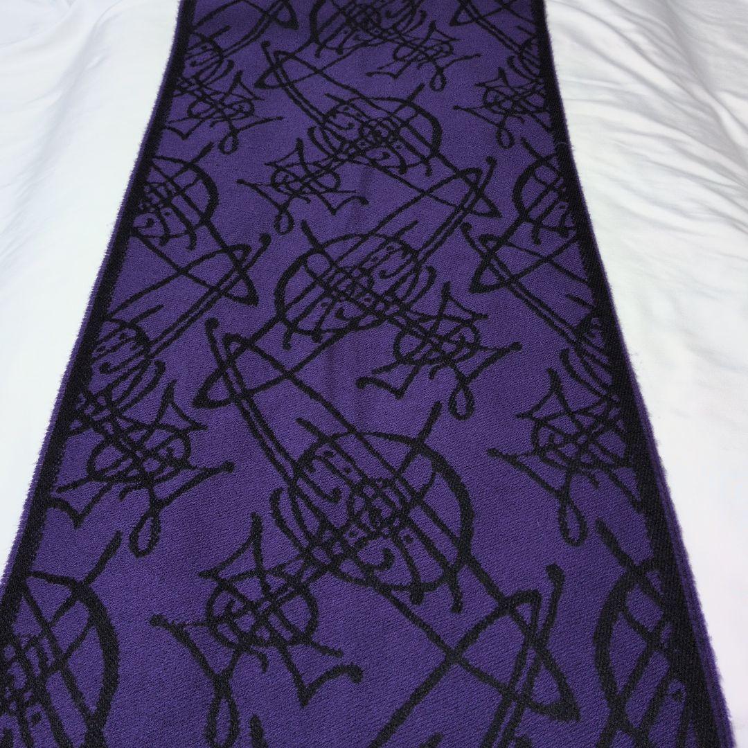 【美品✨】ヴィヴィアンウエストウッド リバーシブル　マフラー オーブ総柄