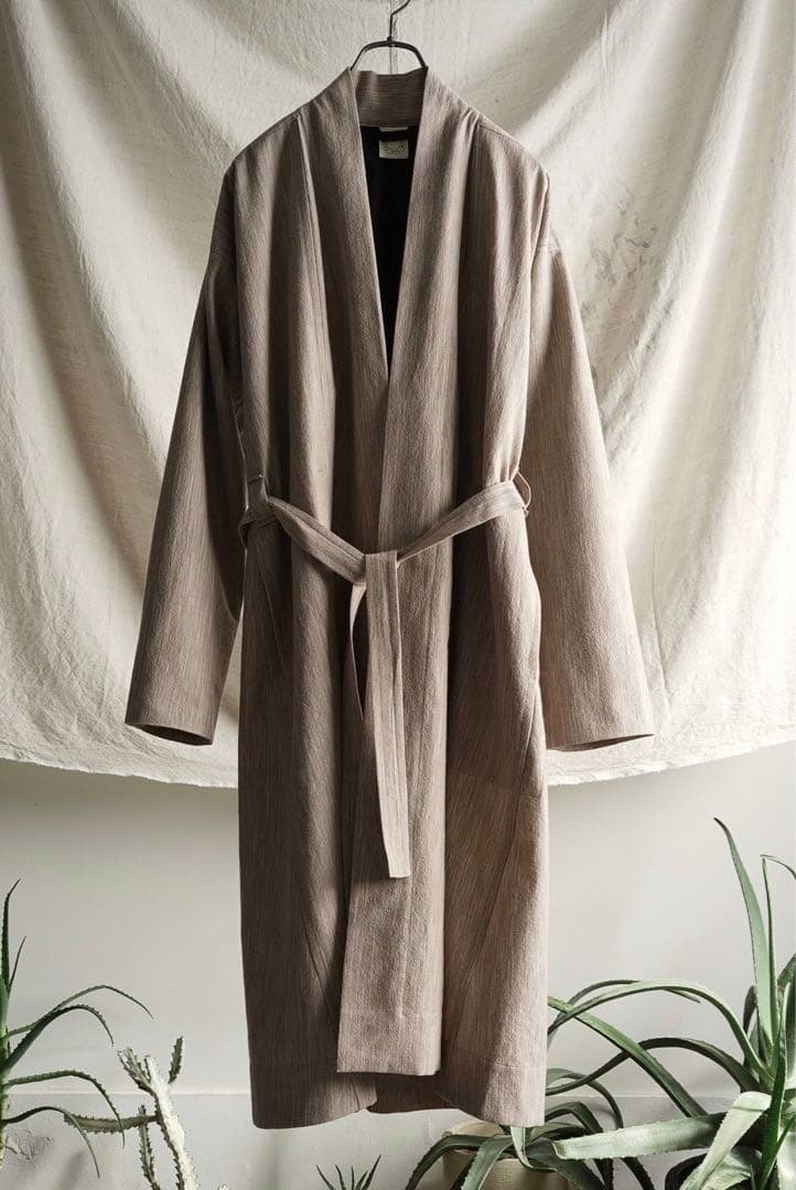 JANJANVANESSCHE ヤンヤンヴァンエシュ ロング コート 着物 羽織