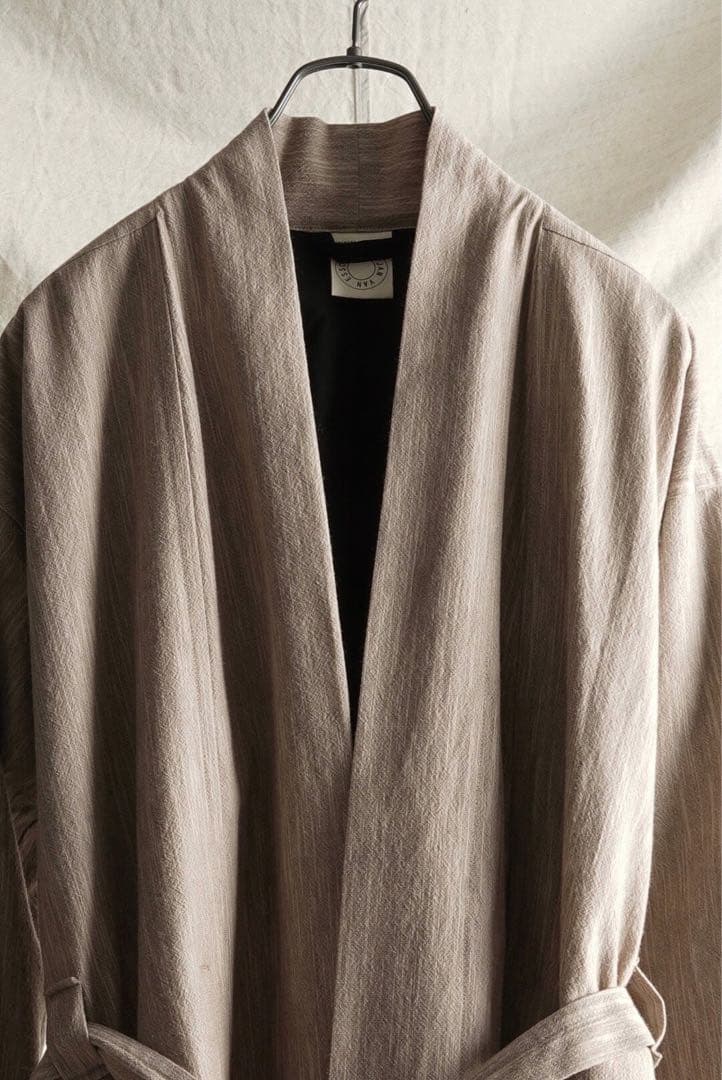 JANJANVANESSCHE ヤンヤンヴァンエシュ ロング コート 着物 羽織