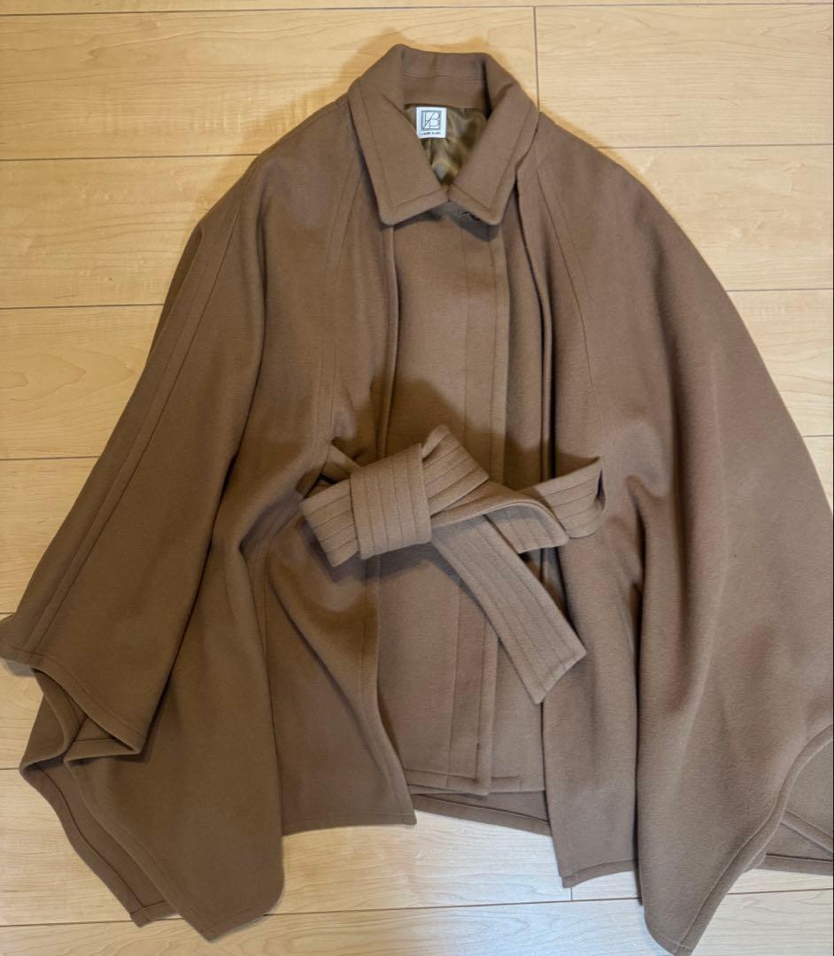 値下げ【試着のみ】laubeblanc 3way Wool Cape coat
