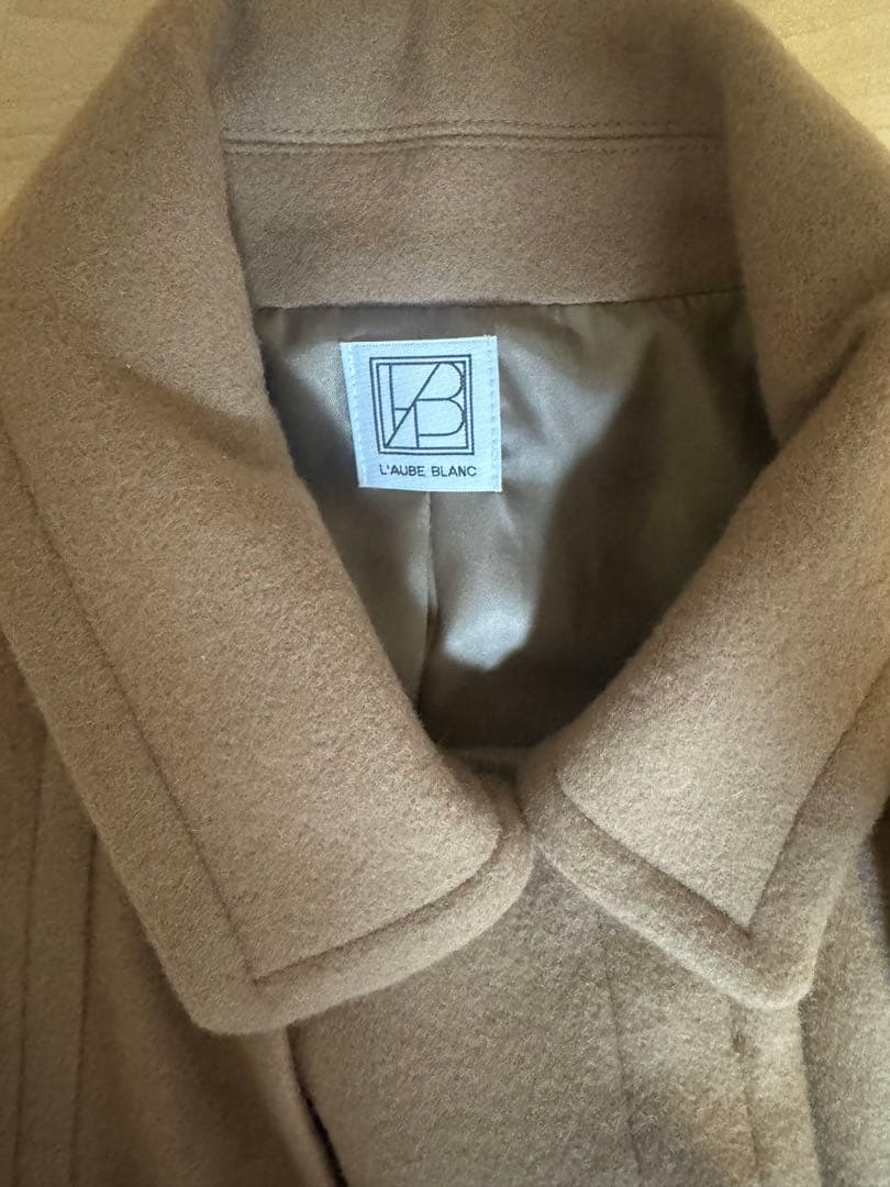 値下げ【試着のみ】laubeblanc 3way Wool Cape coat