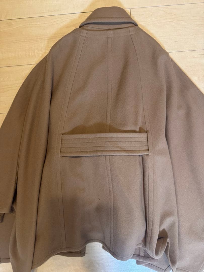 値下げ【試着のみ】laubeblanc 3way Wool Cape coat