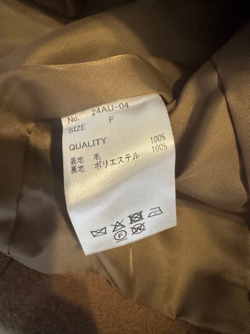 値下げ【試着のみ】laubeblanc 3way Wool Cape coat